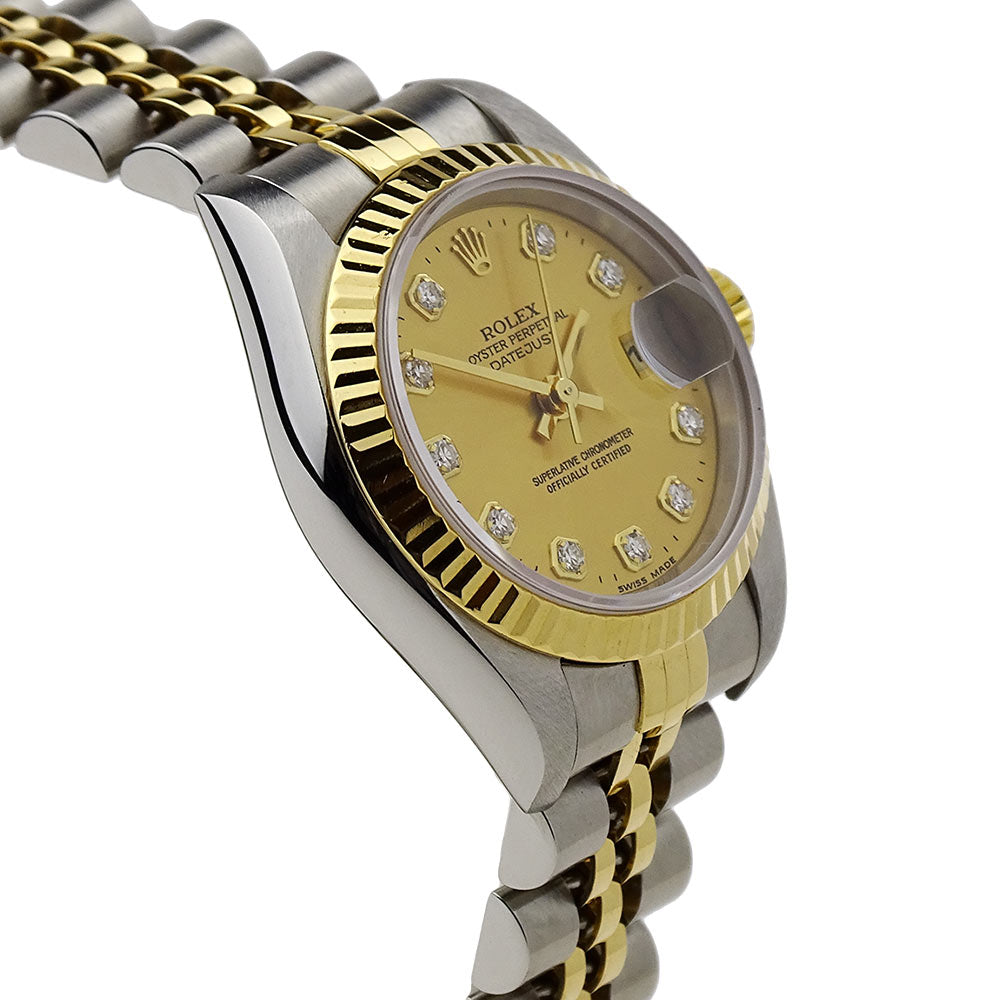 Rolex Lady Datejust Steel and Gold 69173