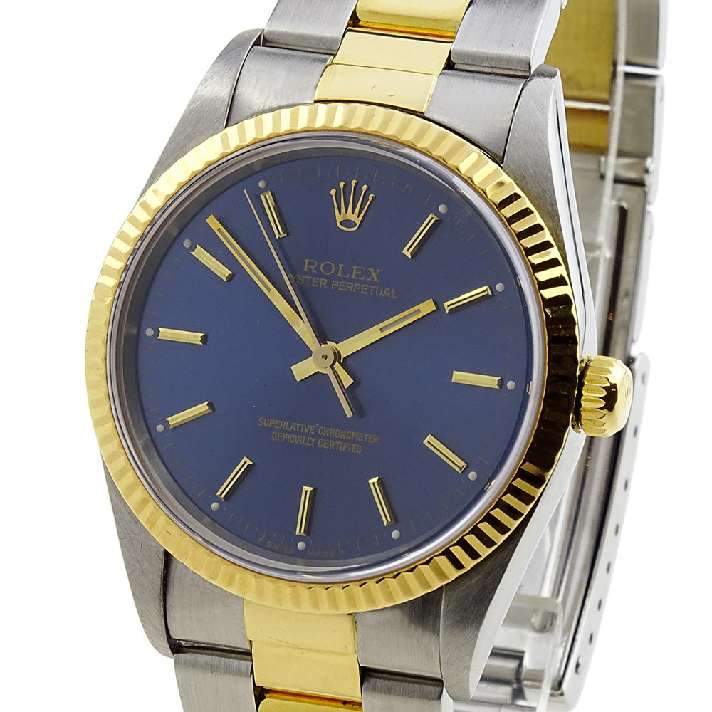 Rolex Oyster Perpetual Steel &amp; Gold 14233
