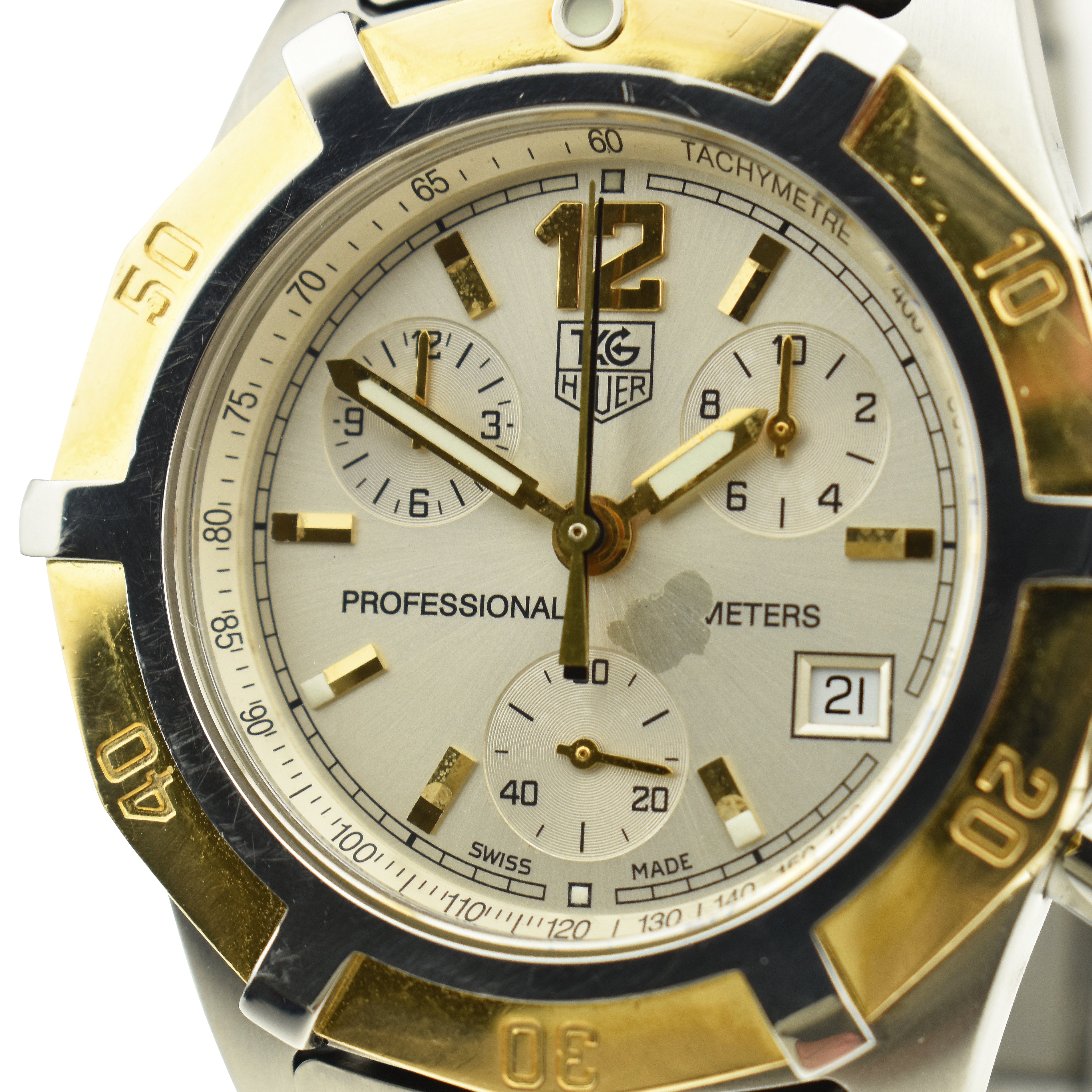 j*y様 TAG Heuer シルバー/ゴールド　セナモデル TAG Heuer Professional Exclusive 2000 CN1151