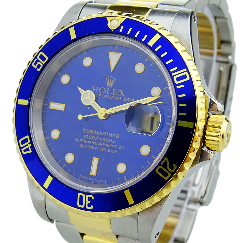 Rolex Submariner Date Steel &amp; Gold 16613