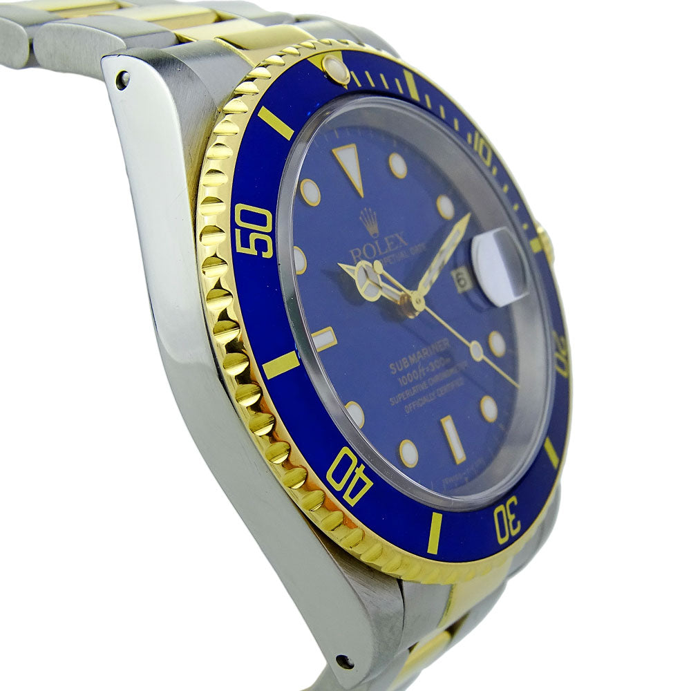Rolex Submariner Date Steel &amp; Gold 16613