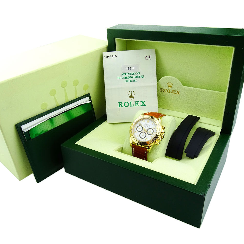 Rolex Daytona Cosmograph 18k Gold 116518