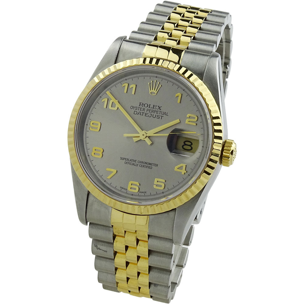 Rolex Datejust Steel and Gold 16233