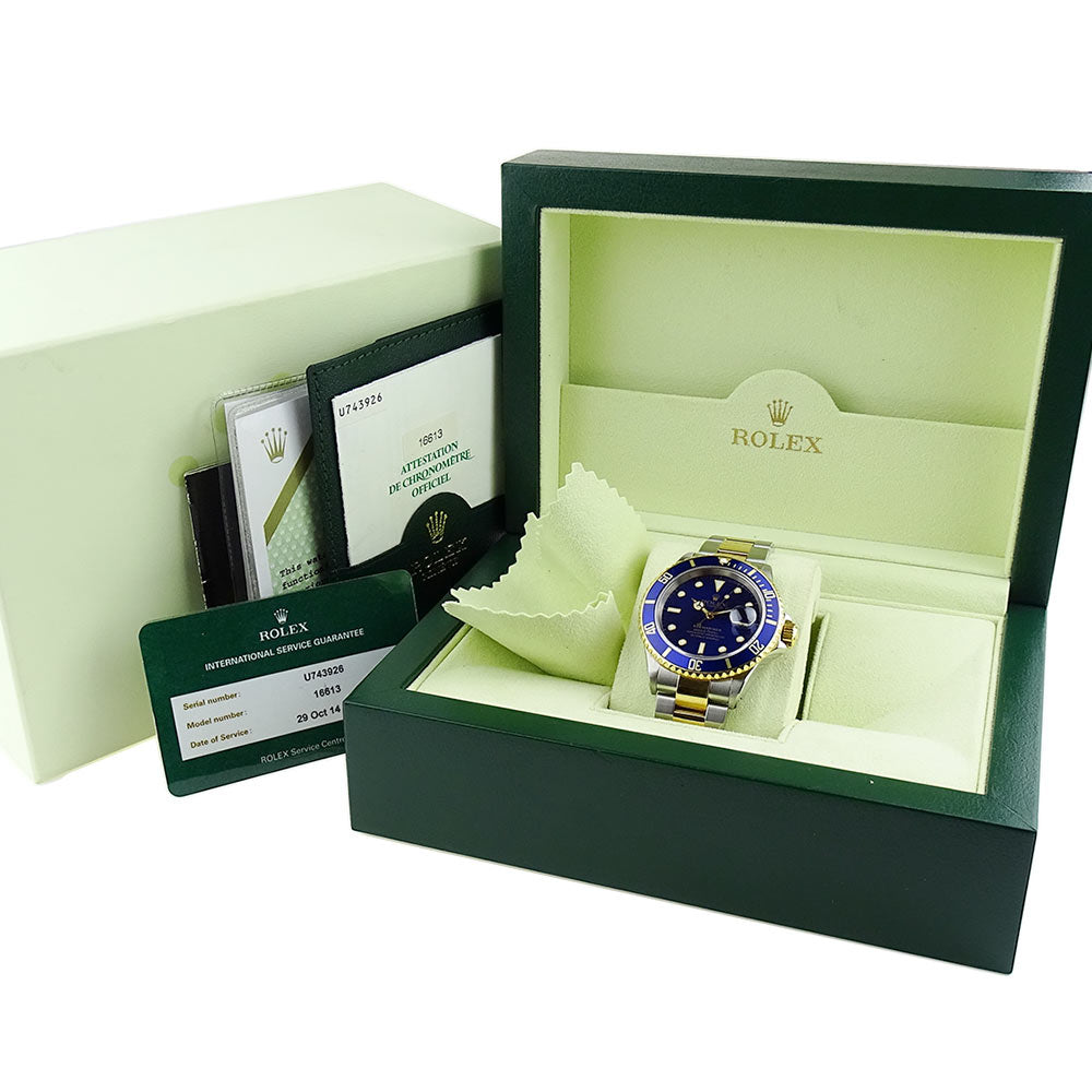 Rolex Submariner Date Steel and Gold 16613