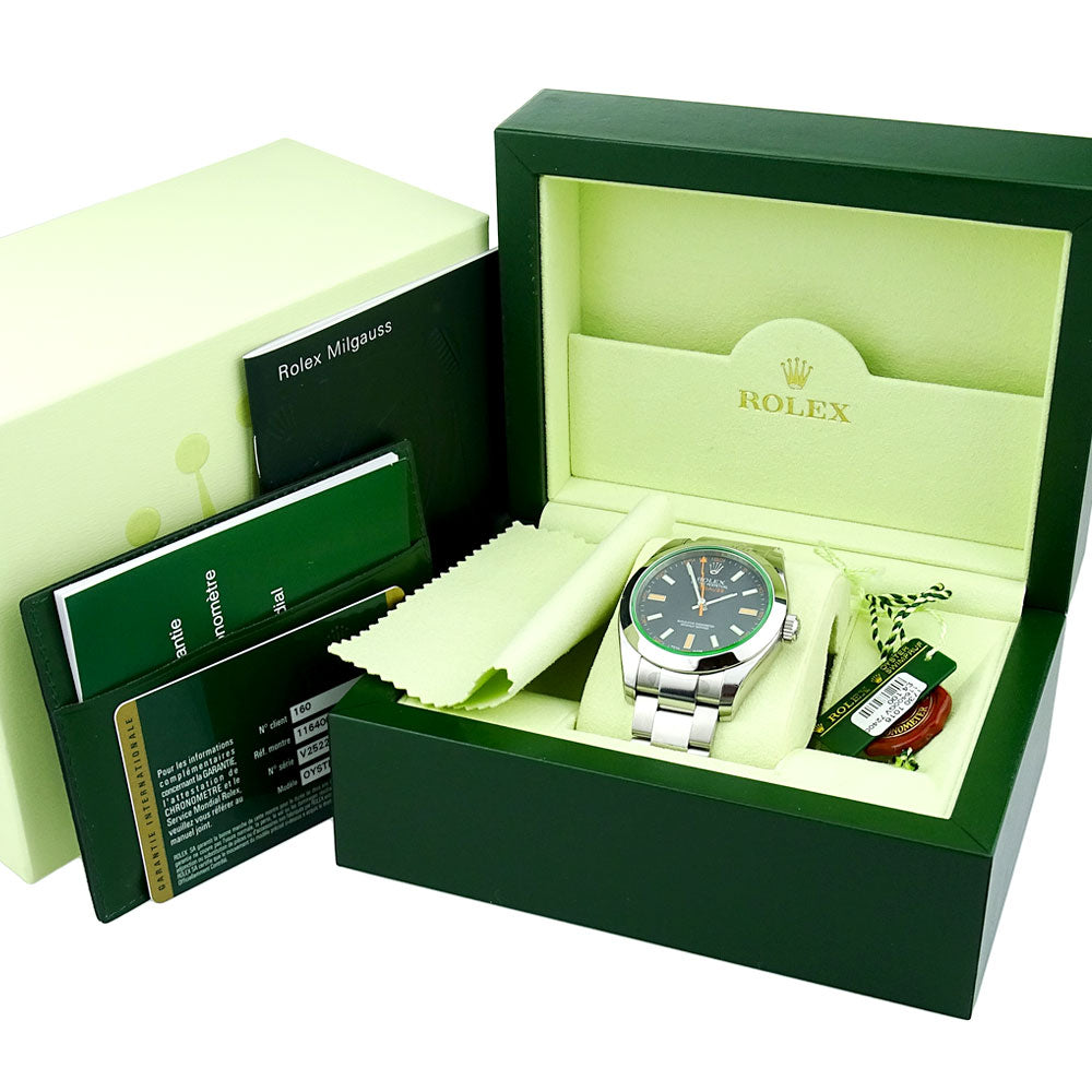 Rolex Milgauss Oyster Perpetual 116400GV UNWORN