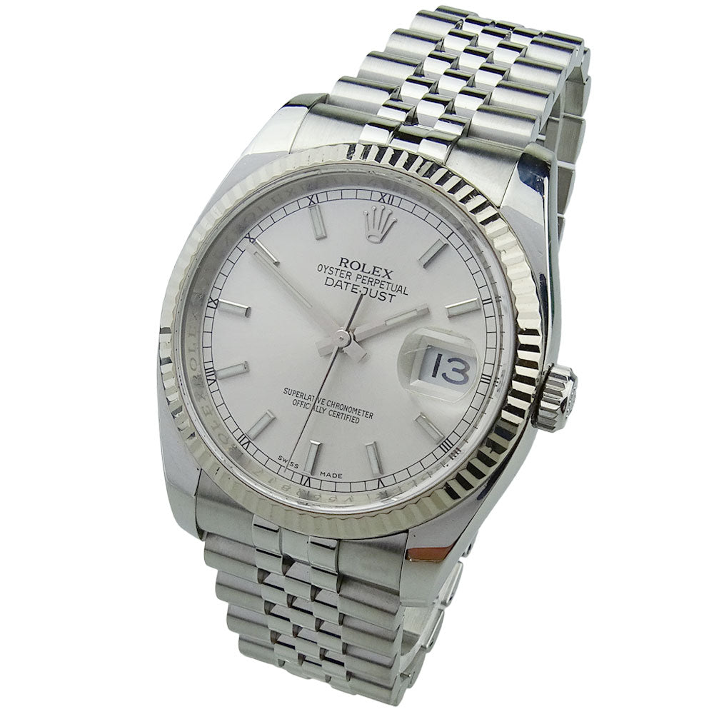 Rolex Datejust Steel &amp; White Gold 116234
