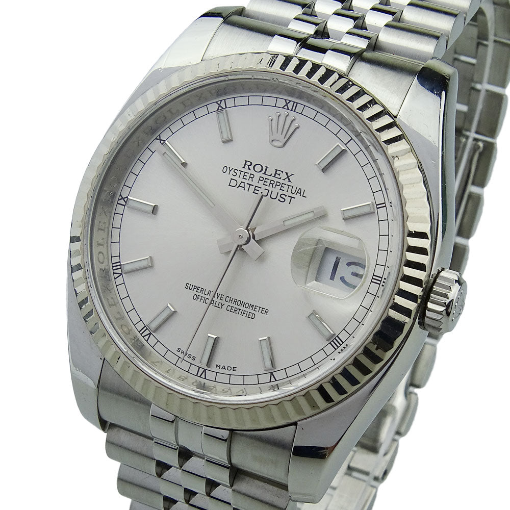 Rolex Datejust Steel &amp; White Gold 116234