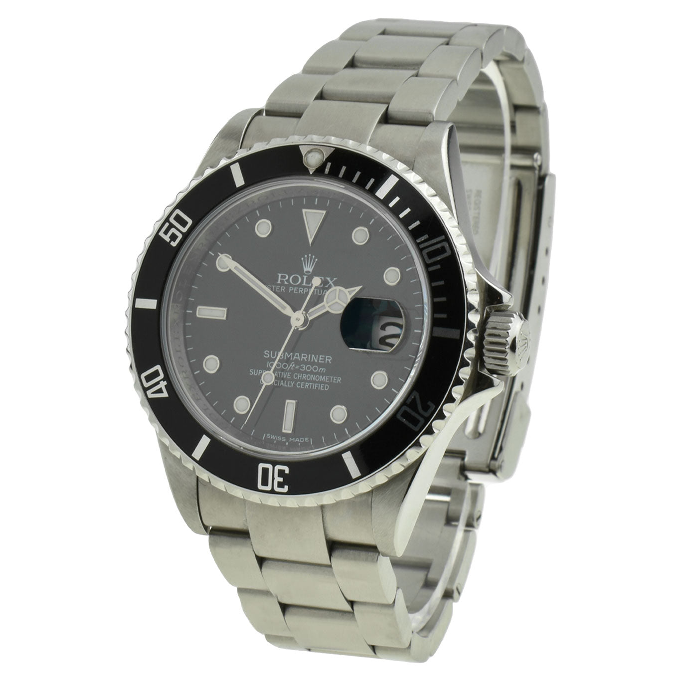 Rolex Submariner Date Oyster Perpetual 16610 at Parkers Jewellers