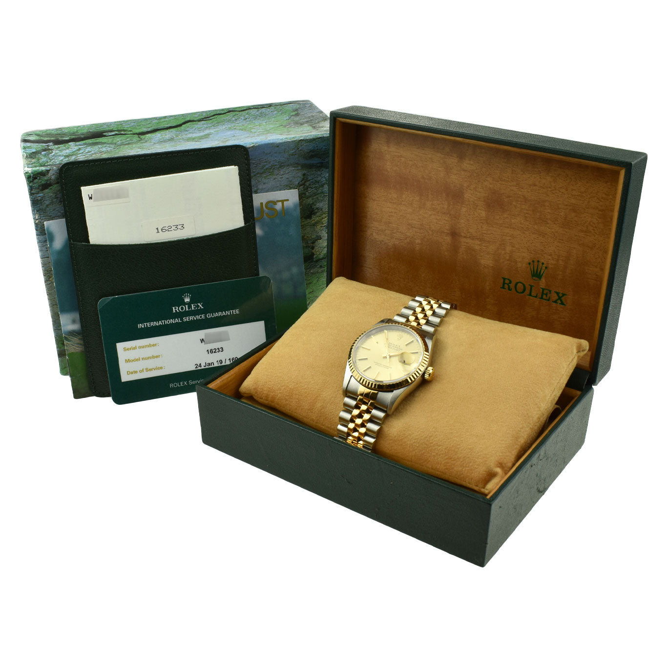 Rolex Datejust Oyster Perpetual Steel &amp; Gold 16233