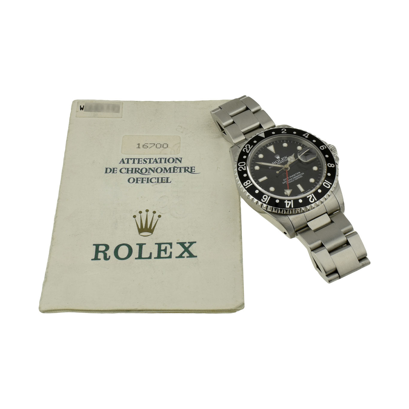 Rolex GMT Master Oyster Perpetual 16700
