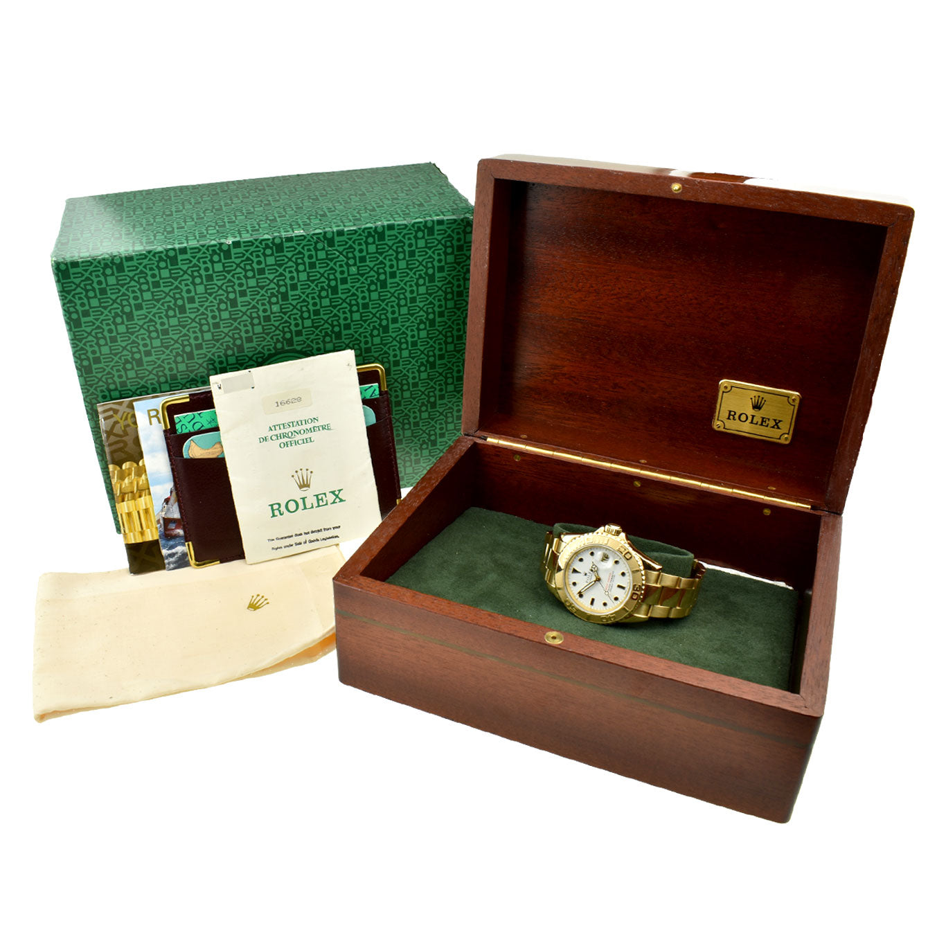 Rolex Yacht-Master Oyster Perpetual 18ct Gold 16628