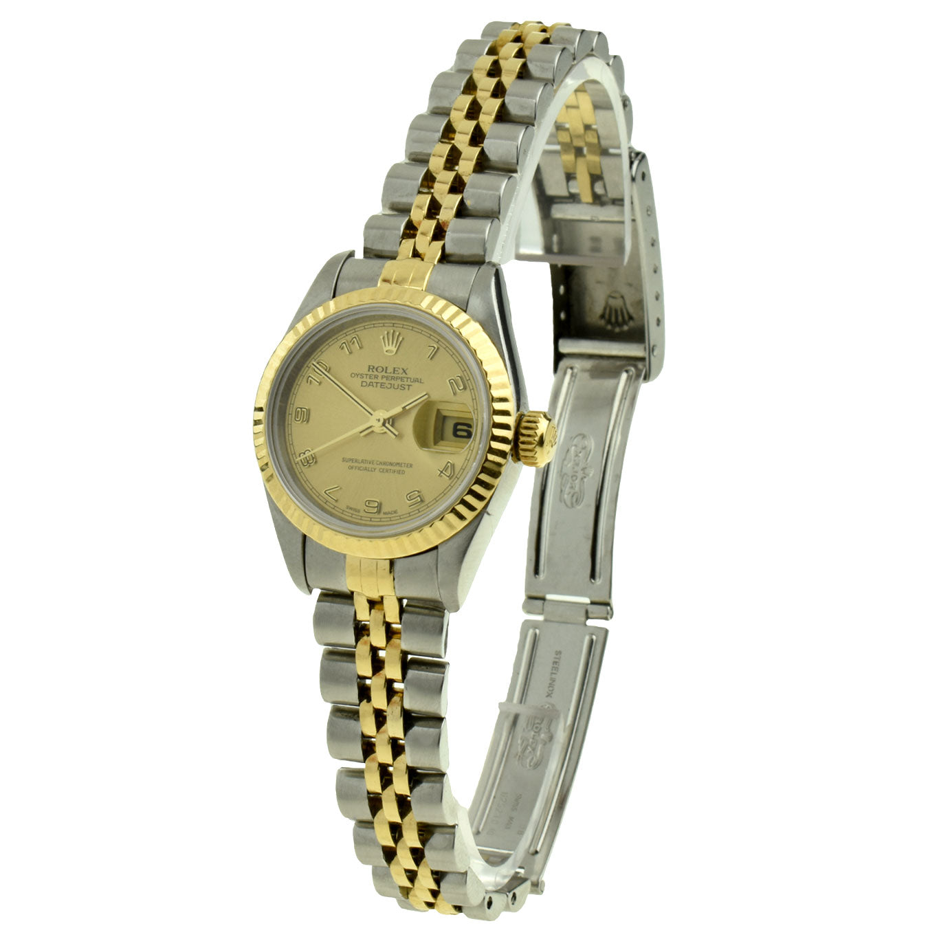 Rolex Lady Datejust Steel & Gold 69173 at Parkers Jewellers