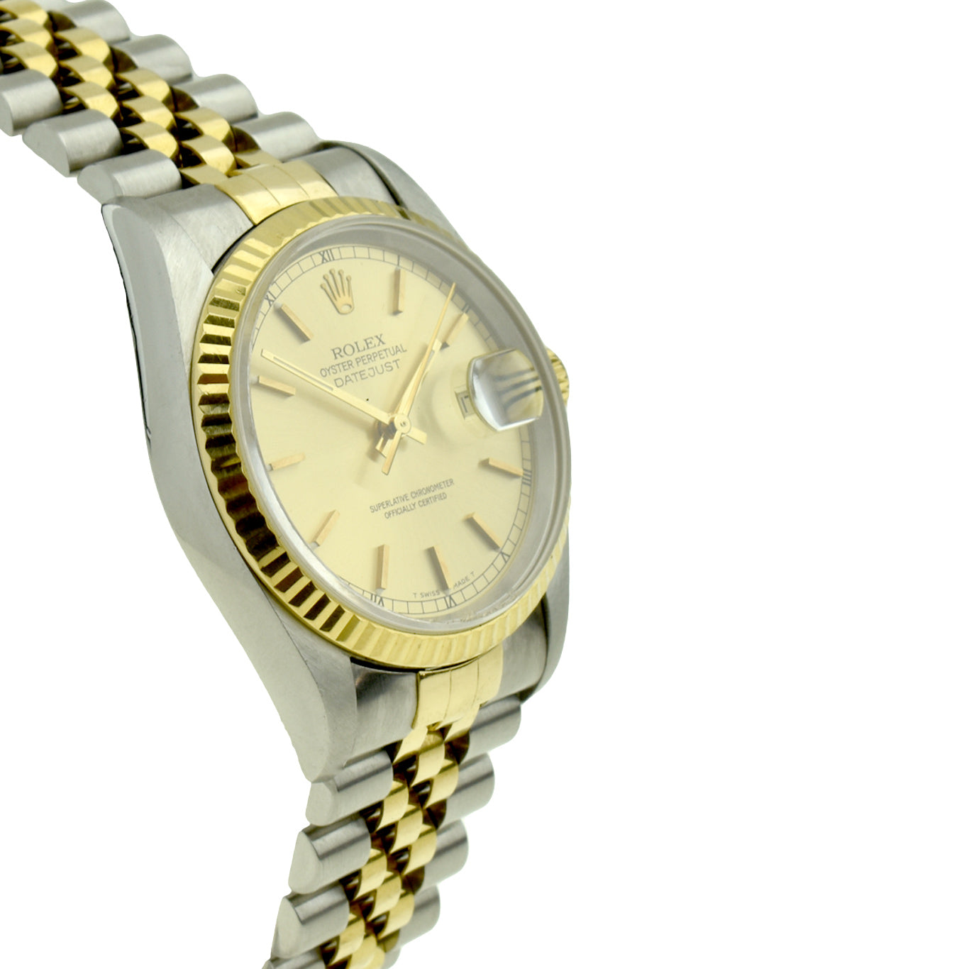 Rolex Datejust Steel and Gold 16233