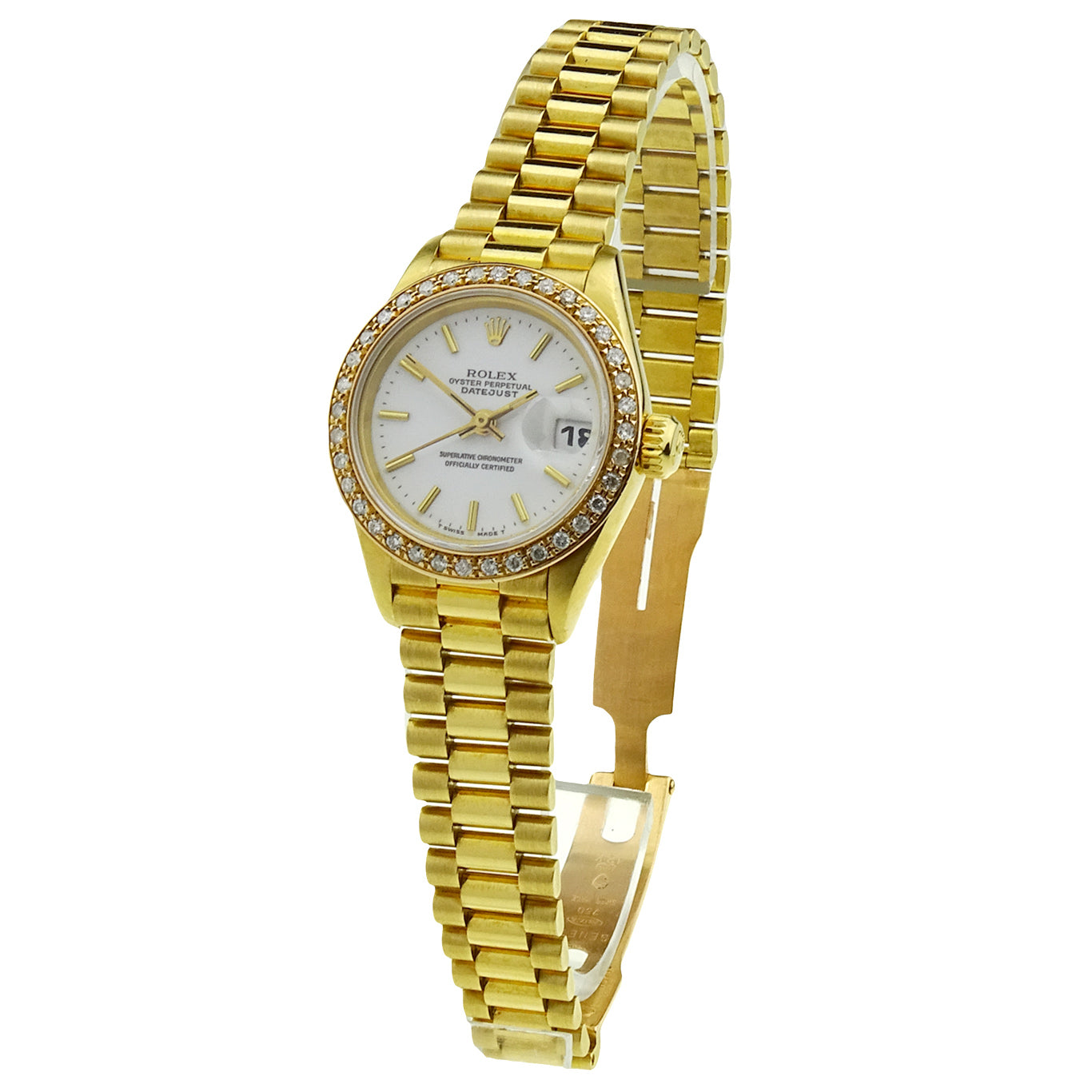 Rolex Lady Datejust 18k Gold 69178 at Parkers Jewellers