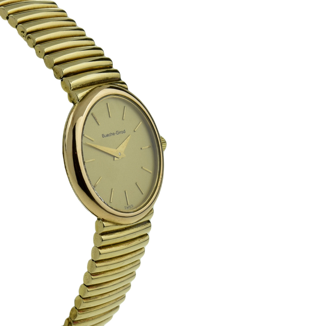 Bueche-Girod 9ct Gold Quartz Wristwatch