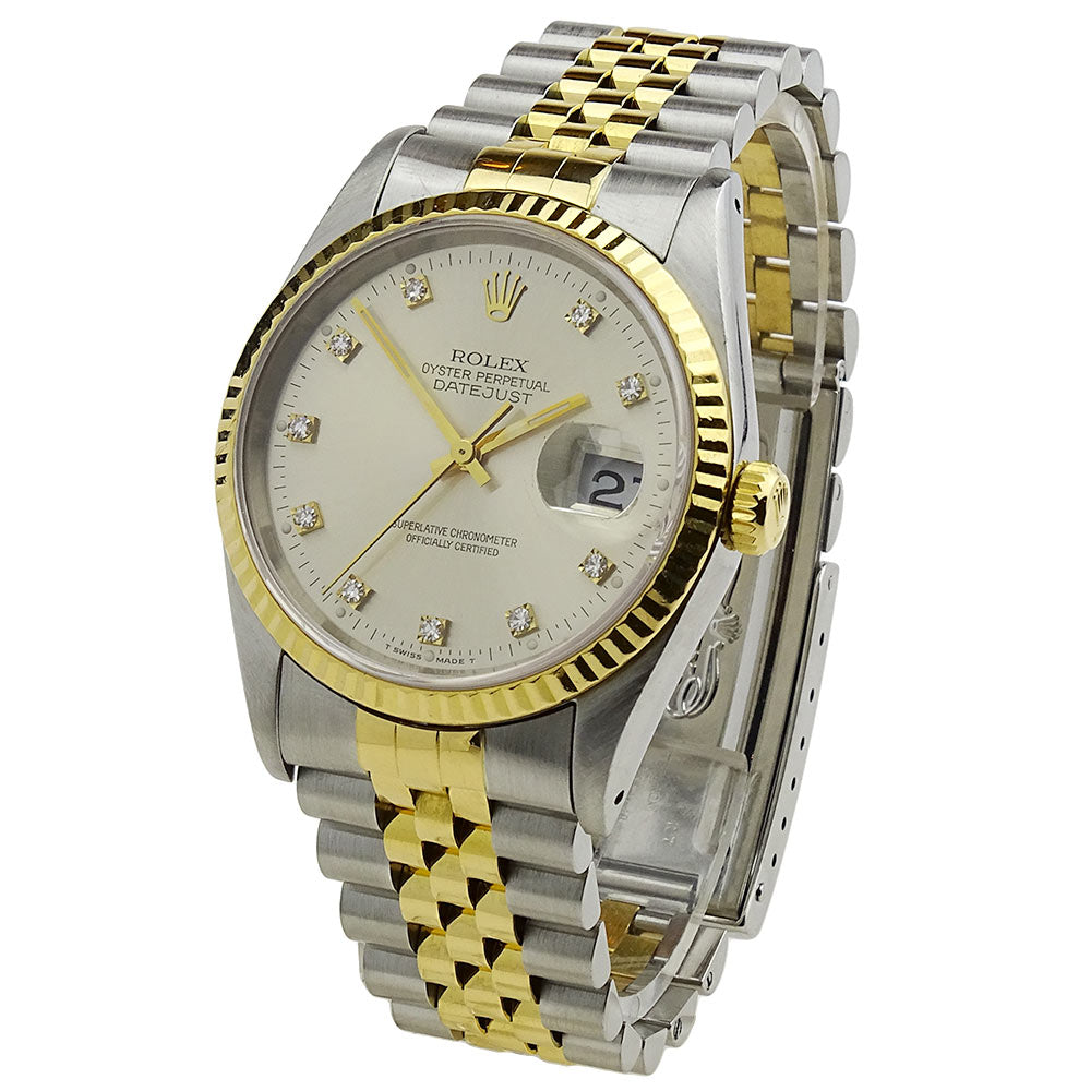 Rolex Datejust Steel and Gold 16233