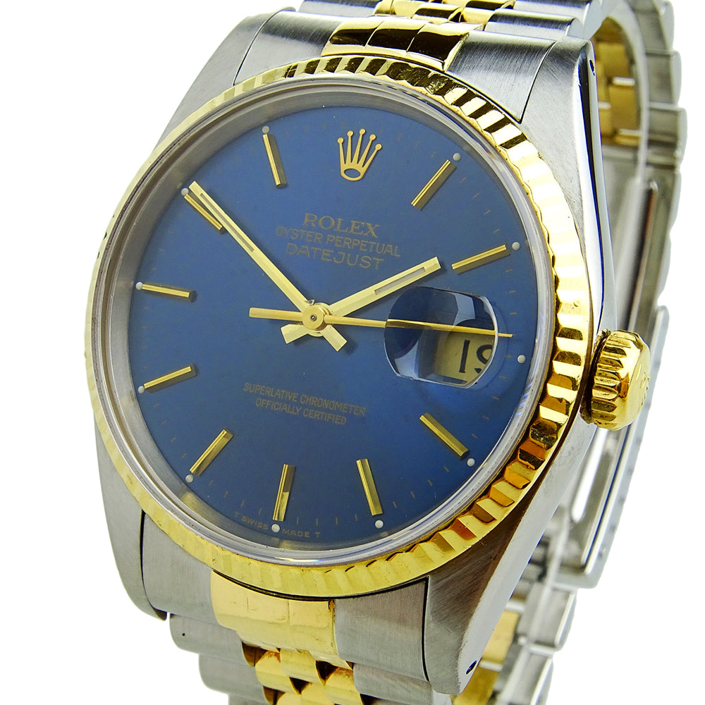 Rolex Datejust Steel and Gold 16233