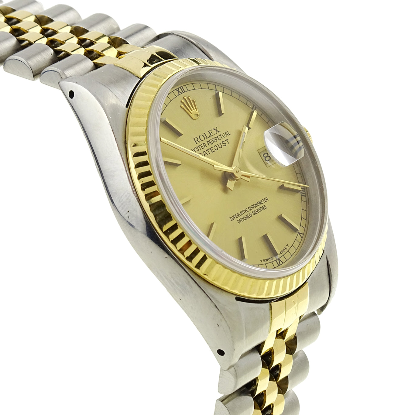 Rolex Datejust Oyster Perpetual Steel and Gold 16233
