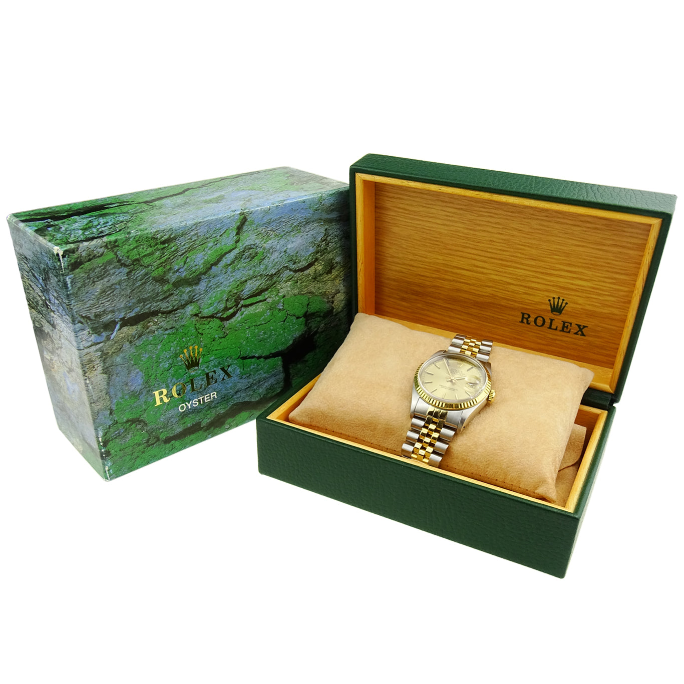 Rolex Datejust Oyster Perpetual Steel and Gold 16233