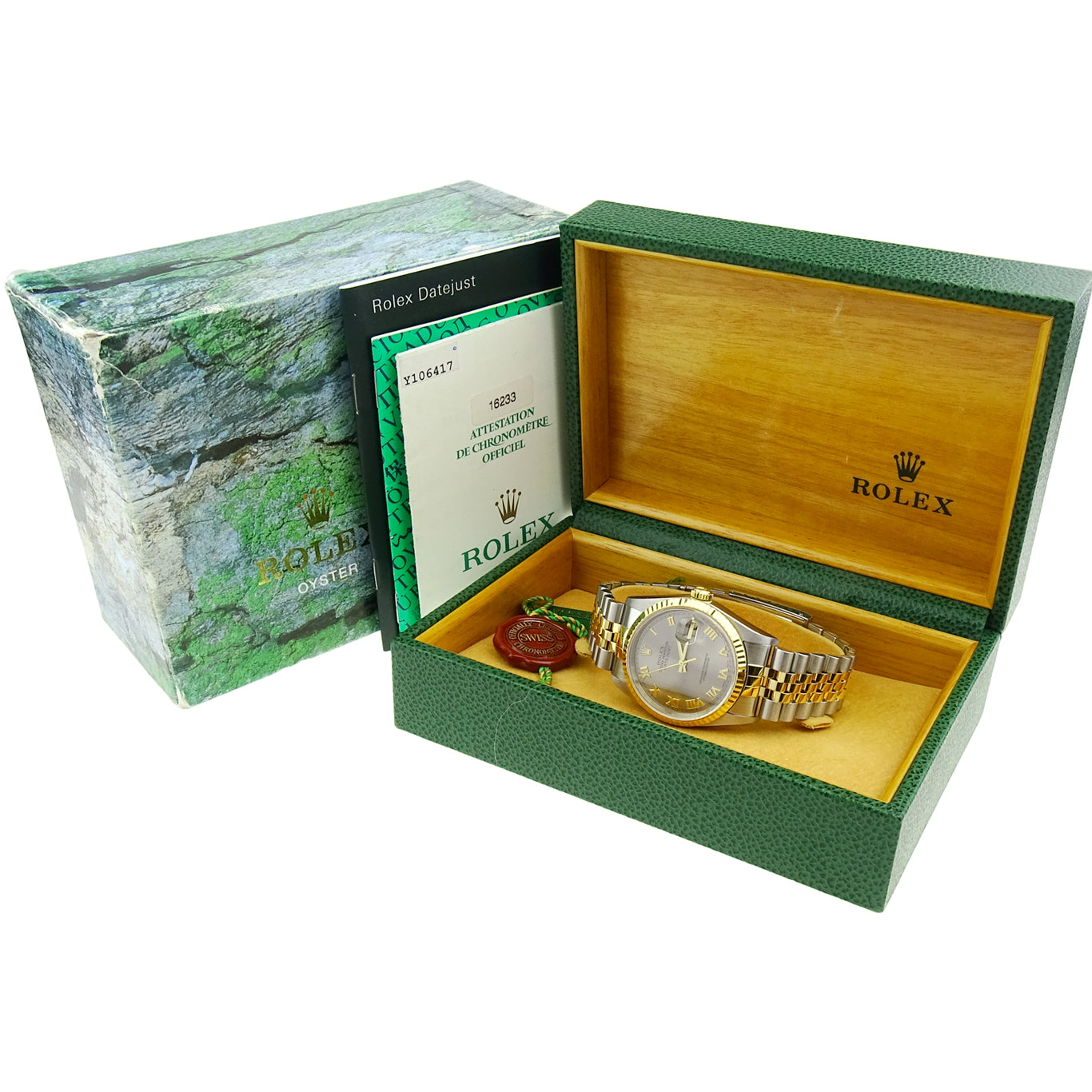 Rolex Datejust Steel and Gold 16233
