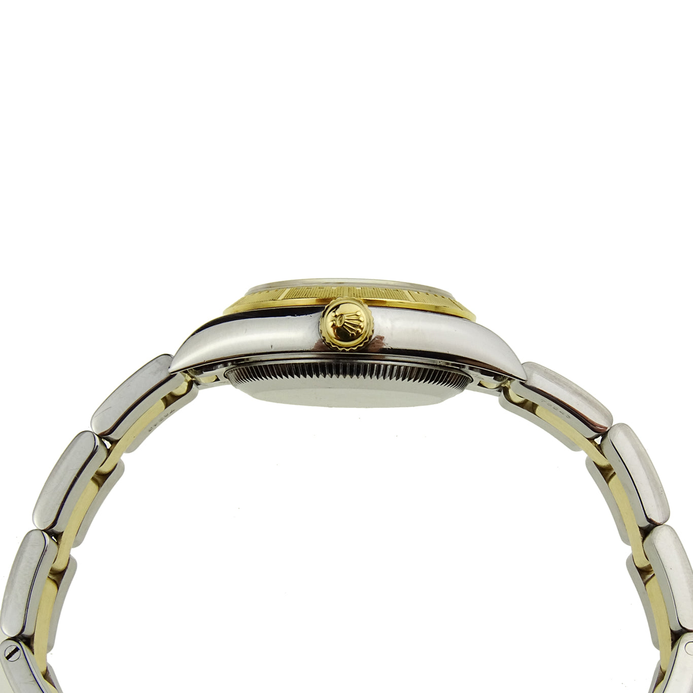 Rolex Oyster Perpetual Steel and Gold 76243