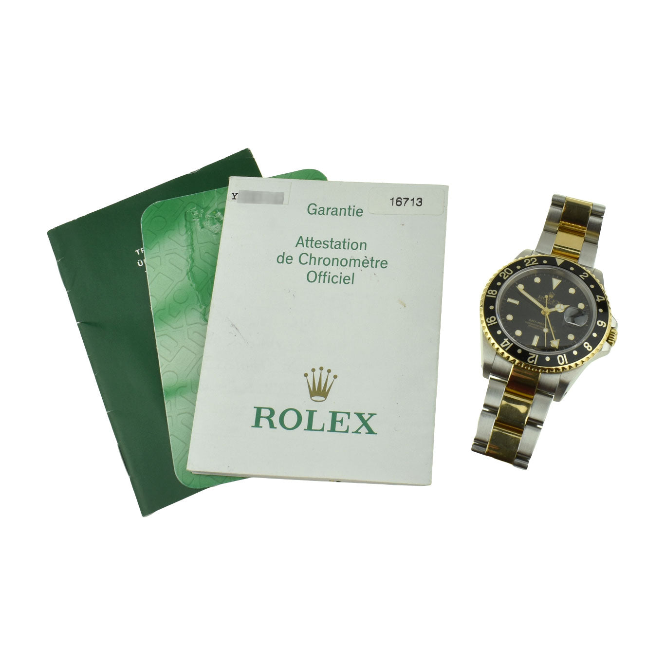 Rolex GMT-Master II Stainless Steel &amp; Gold 16713