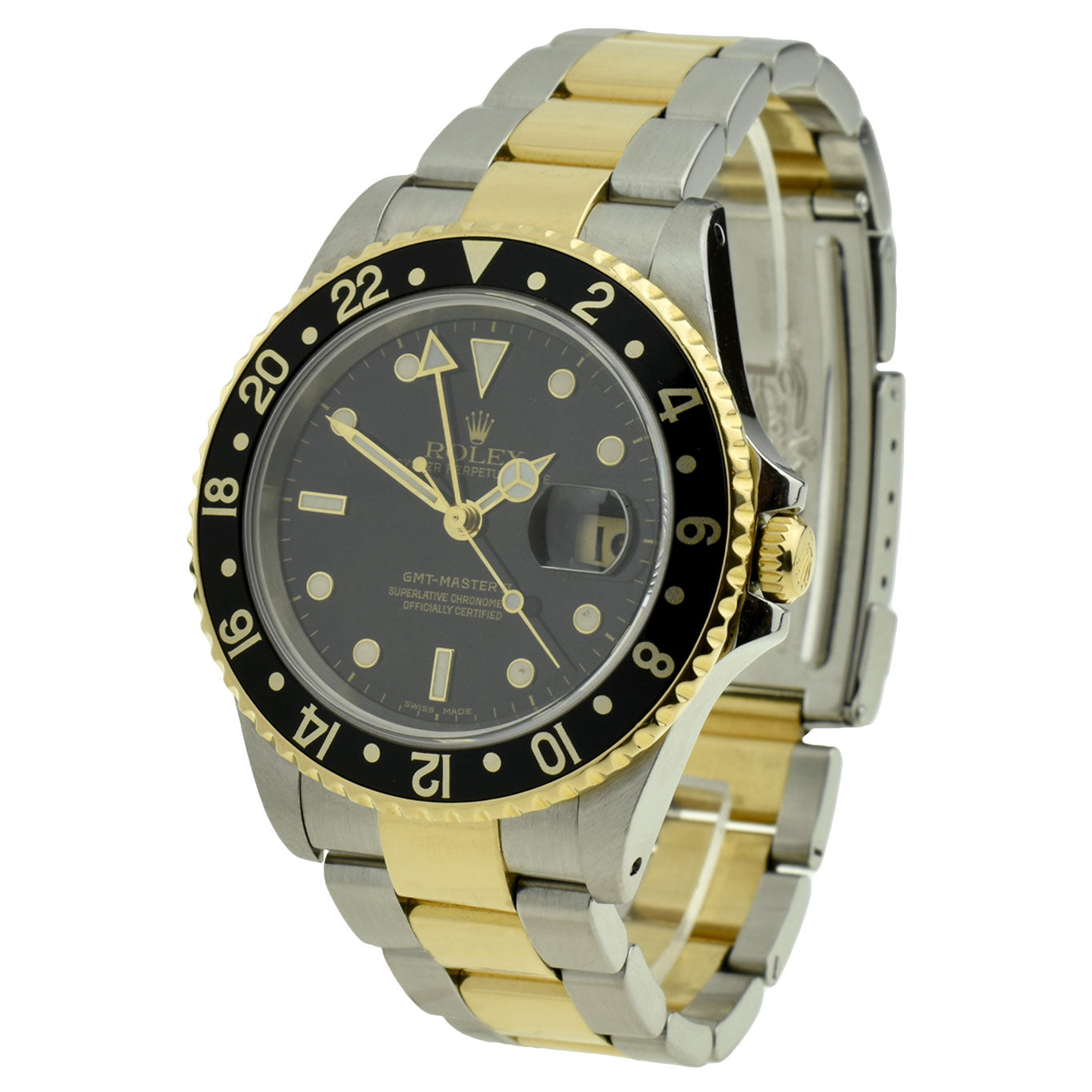 Rolex GMT-Master II Stainless Steel & Gold 16713 at Parkers Jewellers