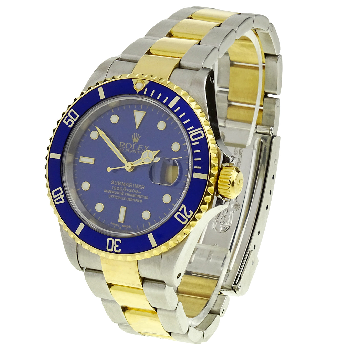 Rolex Submariner Date Steel and Gold 16613 at Parkers Jewellers