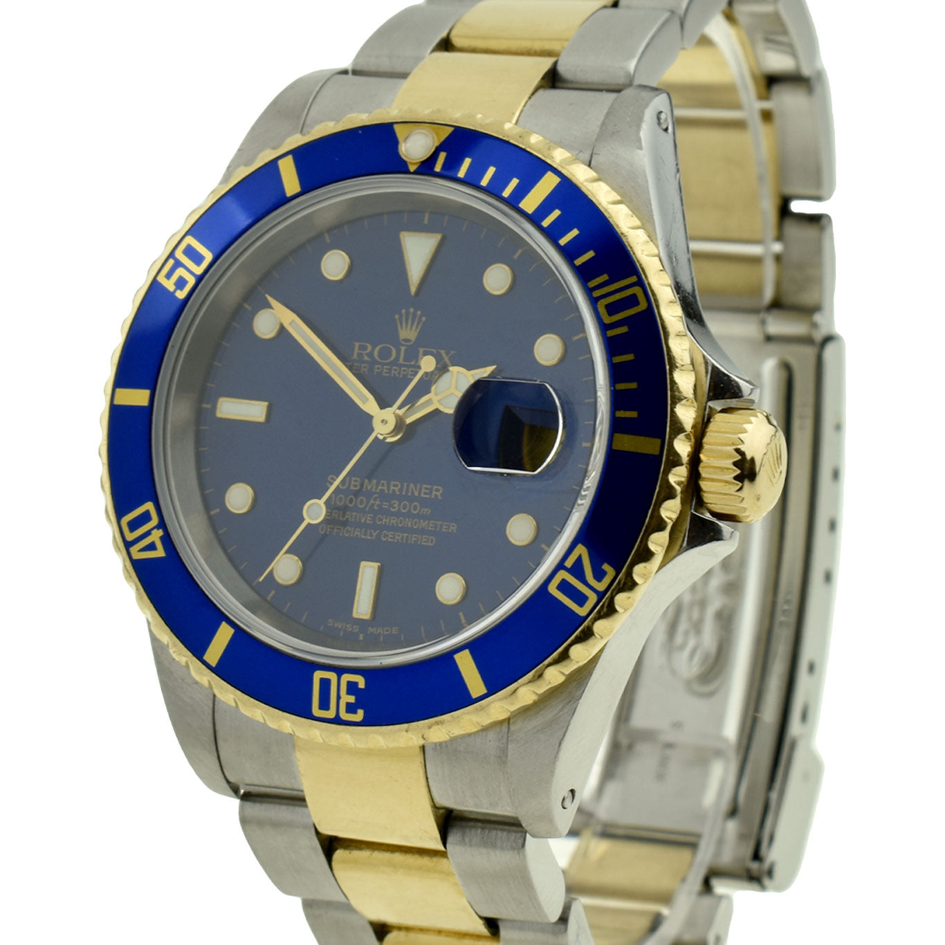 Rolex Submariner Date Oyster Perpetual Steel &amp; Gold 16613