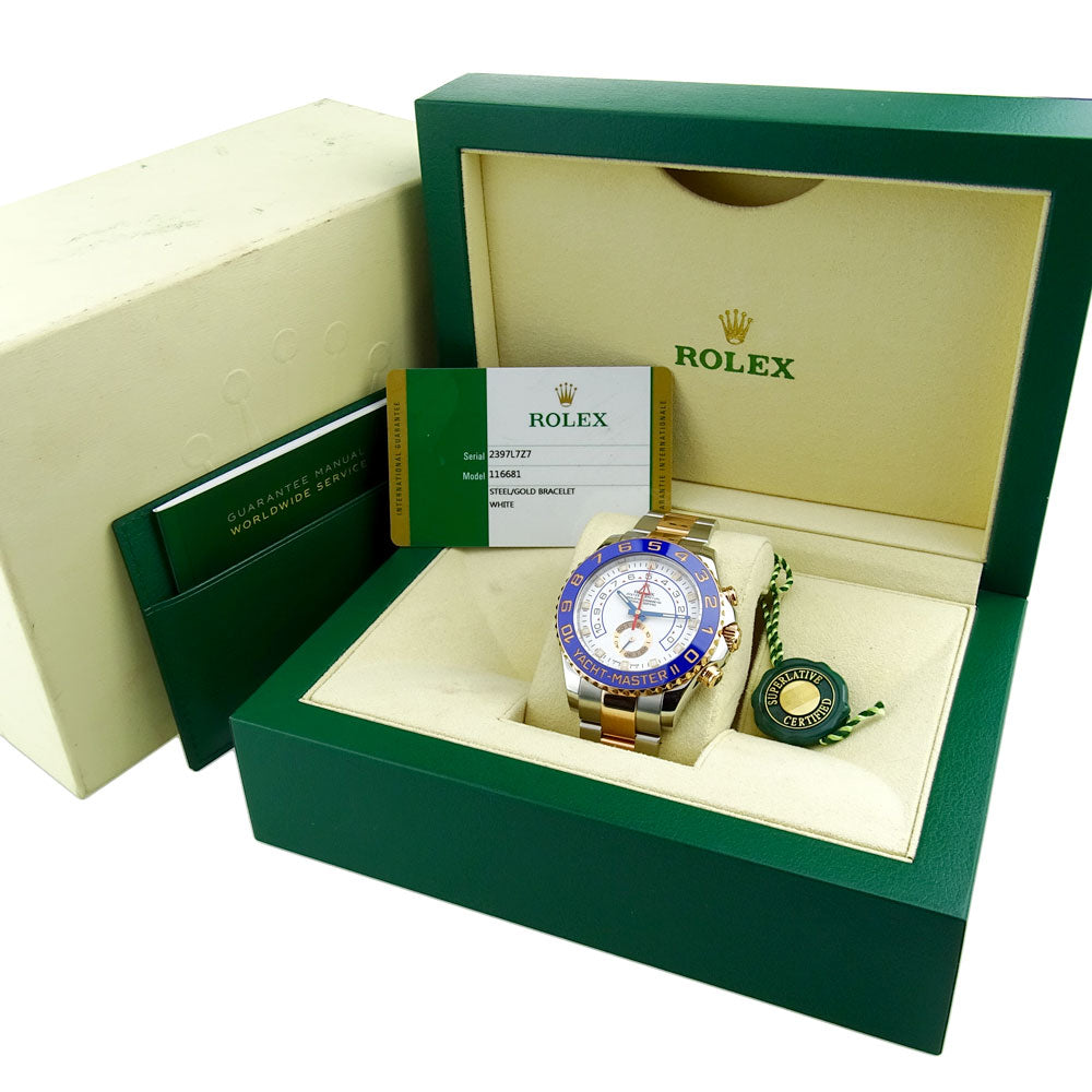 Rolex Yacht-Master II Steel &amp; Rose Gold 116681