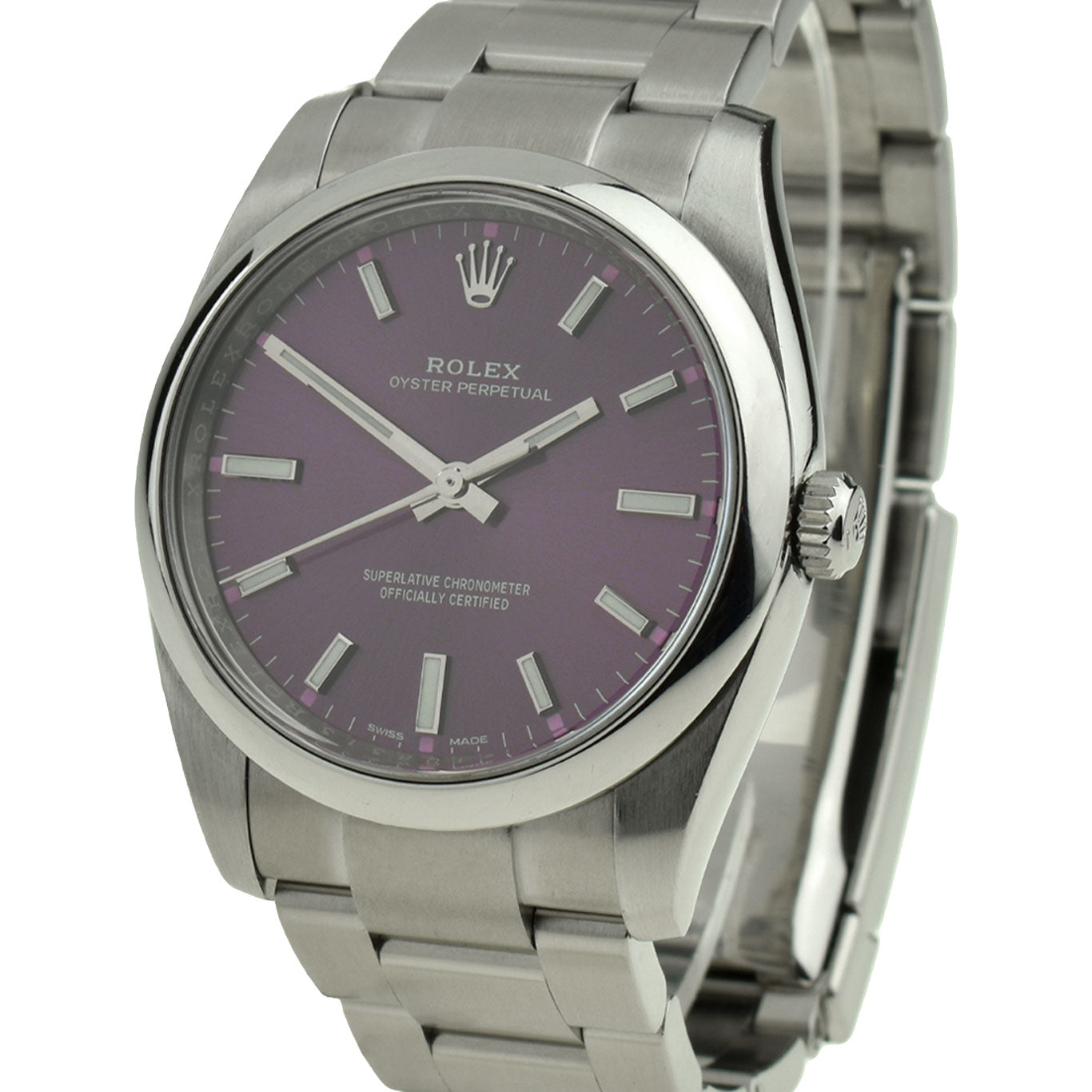 Rolex Oyster Perpetual 34 "Red Grape" 114200