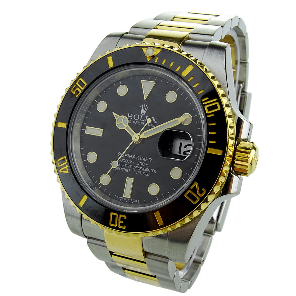 Rolex Submariner Date Steel &amp; Gold 116613LN