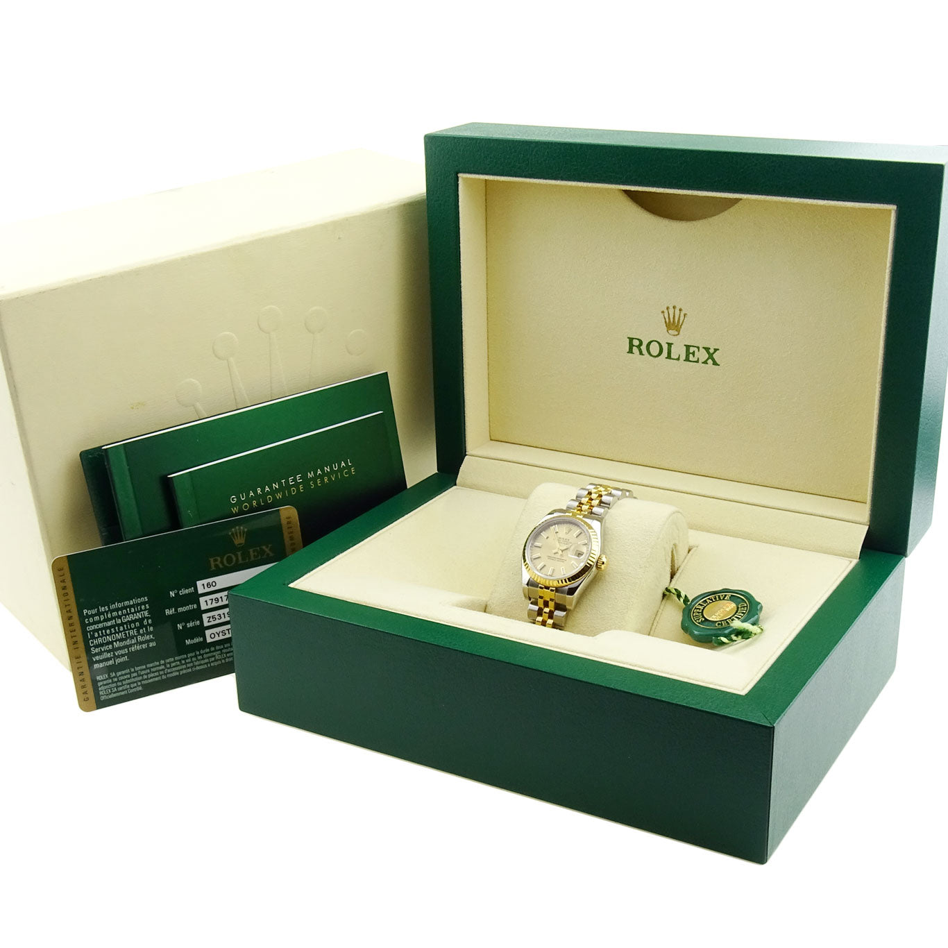 Rolex Lady Datejust Steel and Gold 179173