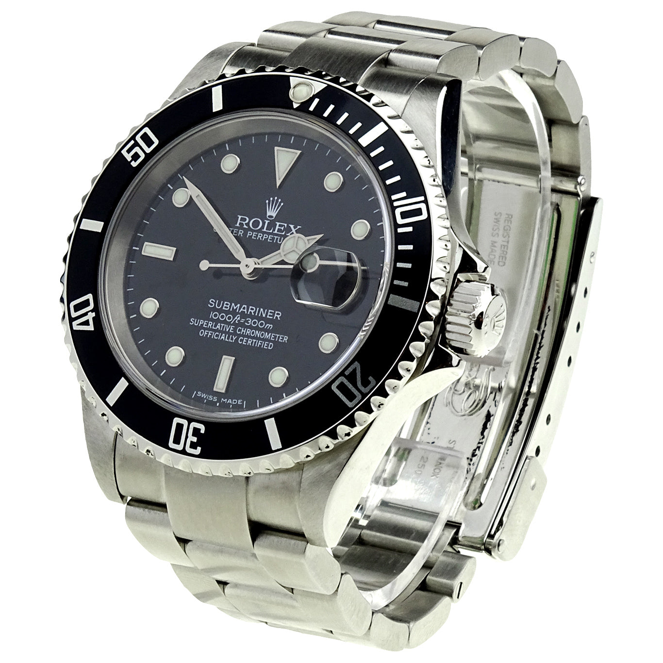 Rolex Submariner Date Oyster Perpetual 16610 at Parkers Jewellers