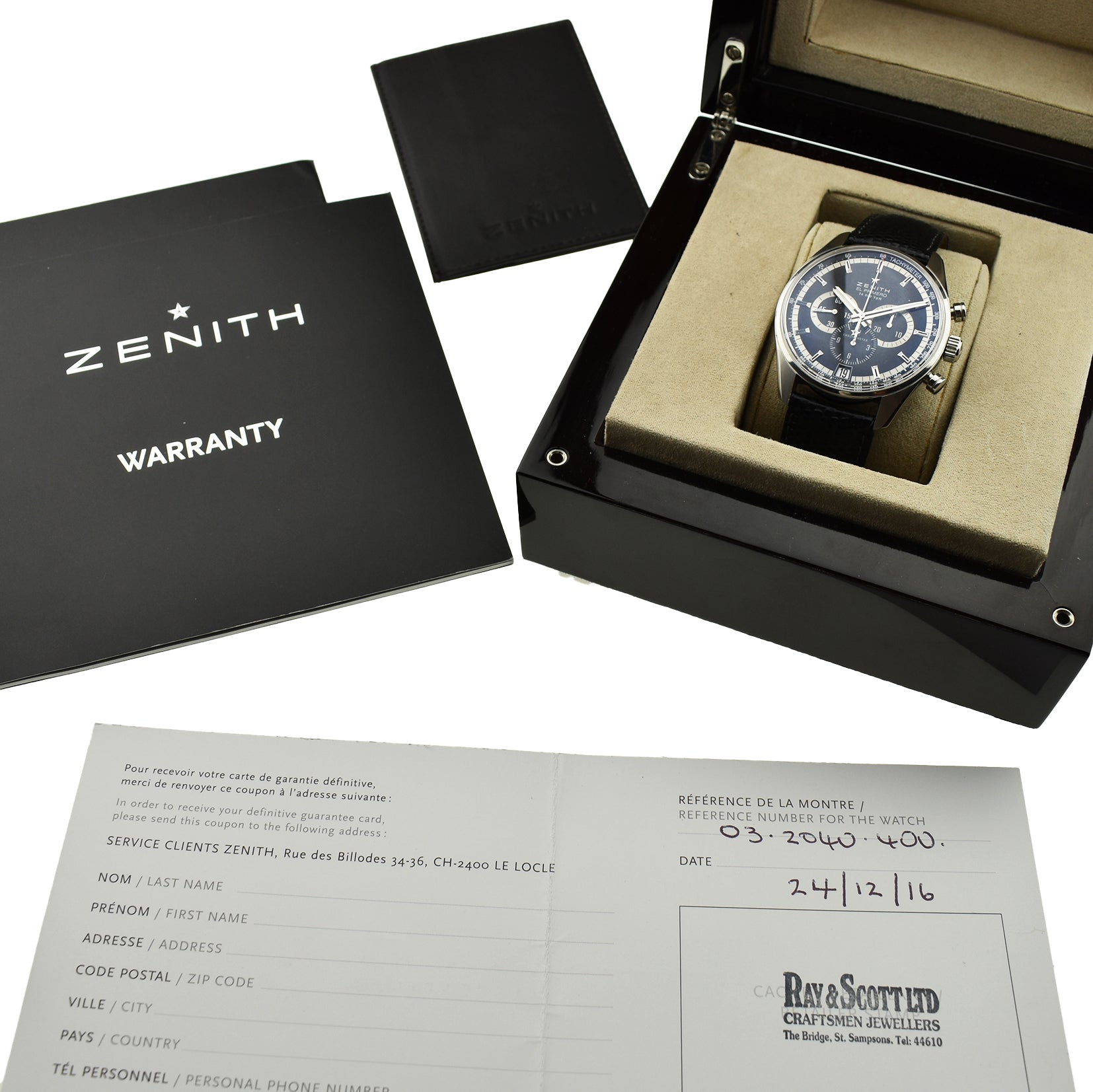 Zenith El Primero Chronometer 03.2040.400
