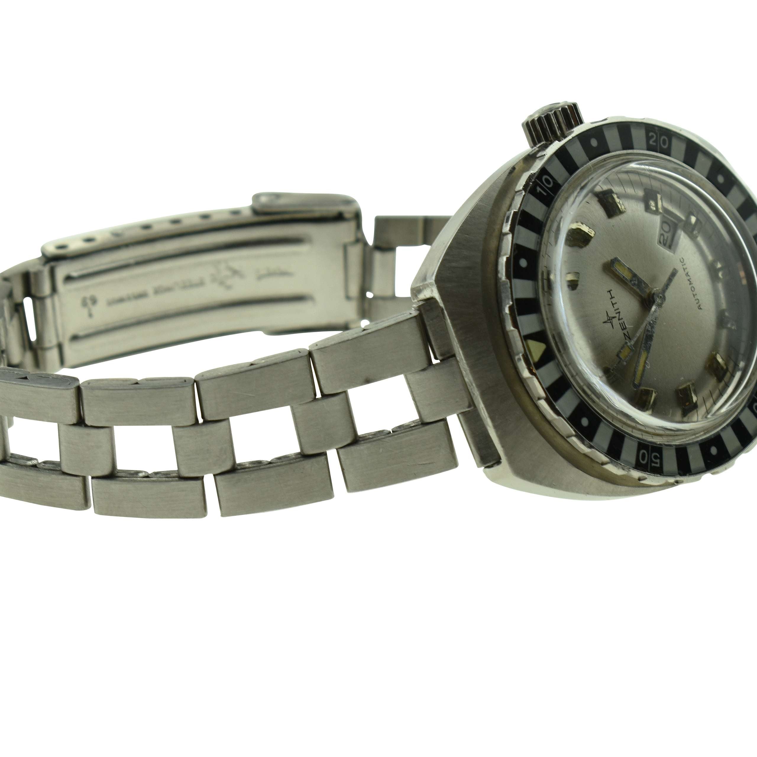 Zenith Sub Sea Zebra Vintage Automatic