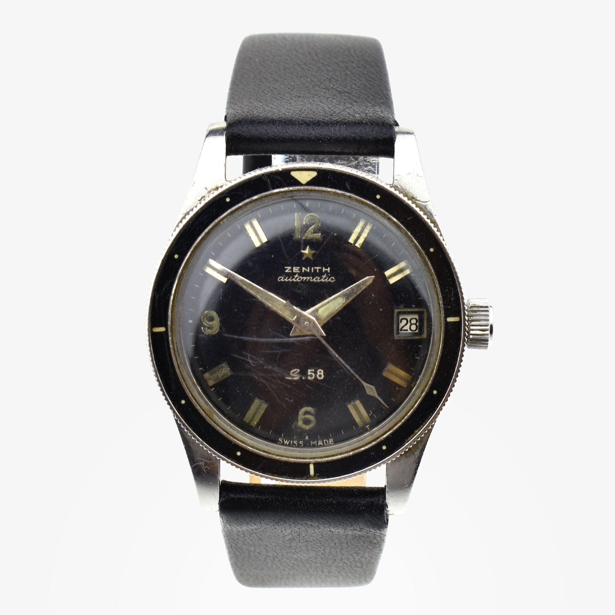 Zenith S.58 Divers Vintage Automatic