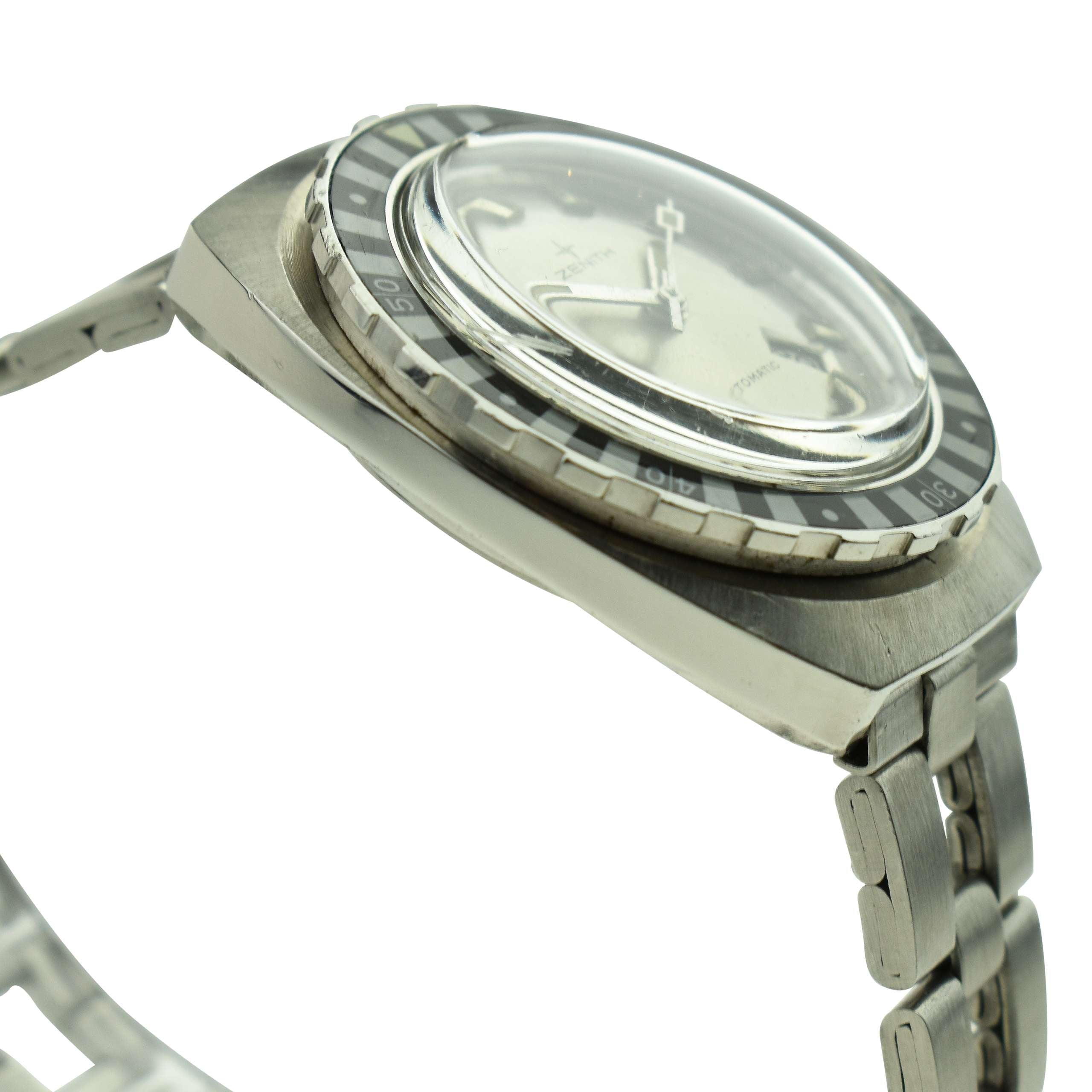 Zenith Sub Sea Zebra Vintage Automatic