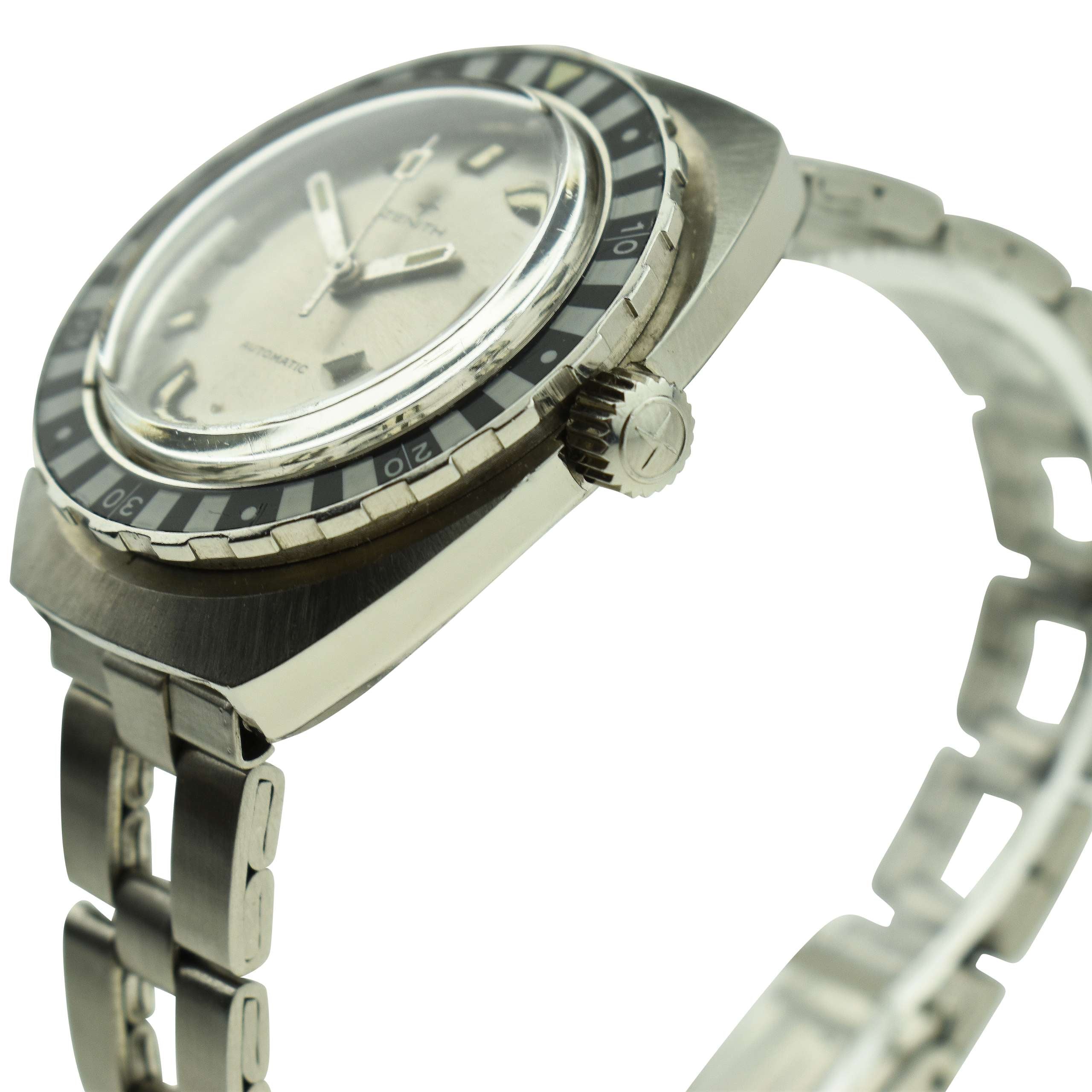 Zenith Sub Sea Zebra Vintage Automatic