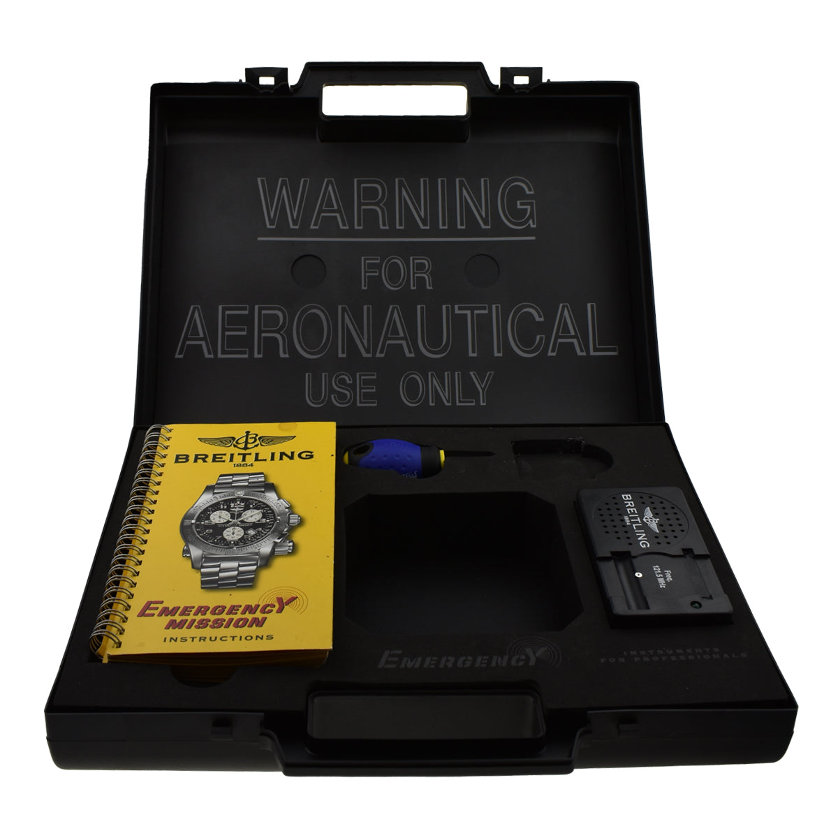 Breitling Emergency Black Watch Box