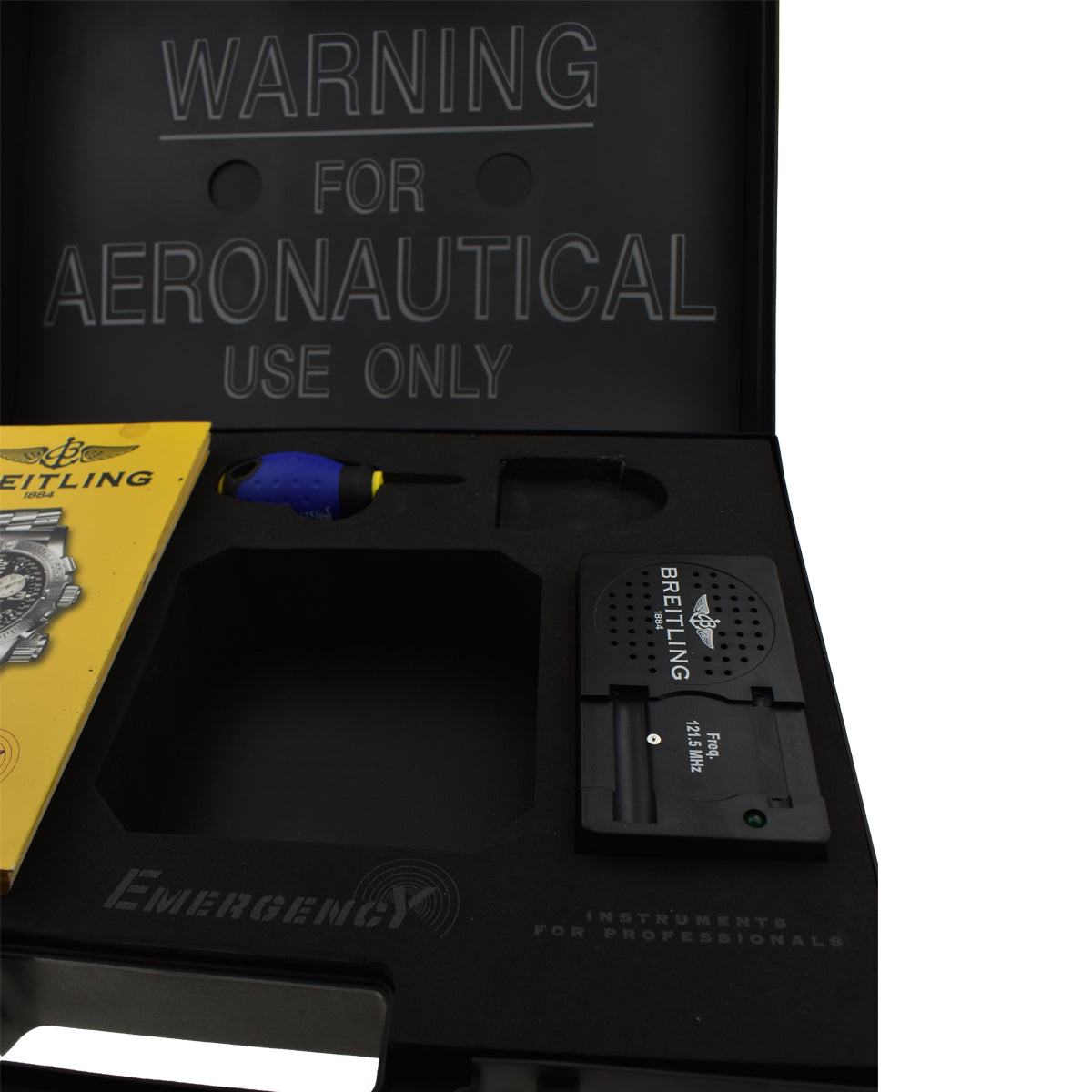 Breitling Emergency Black Watch Box