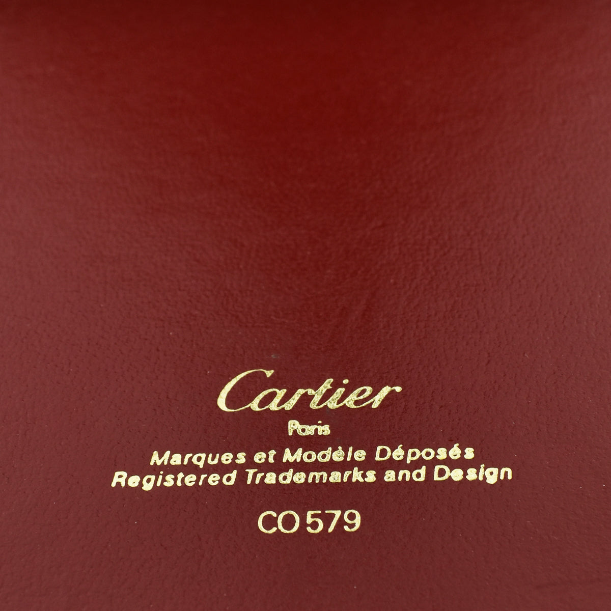 Cartier Wristwatch Box - CO579