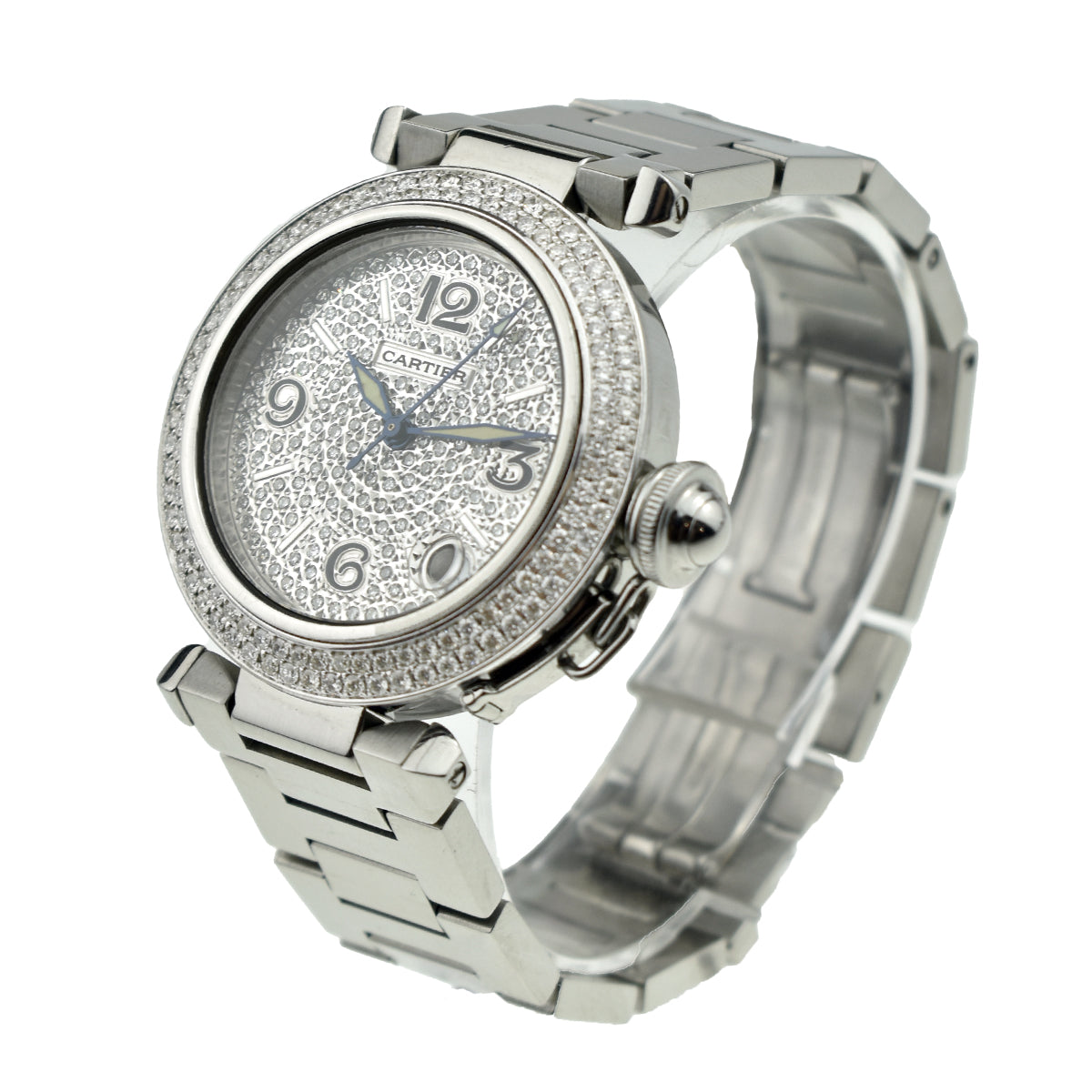 Cartier Pasha Diamond Set Bezel & Dial