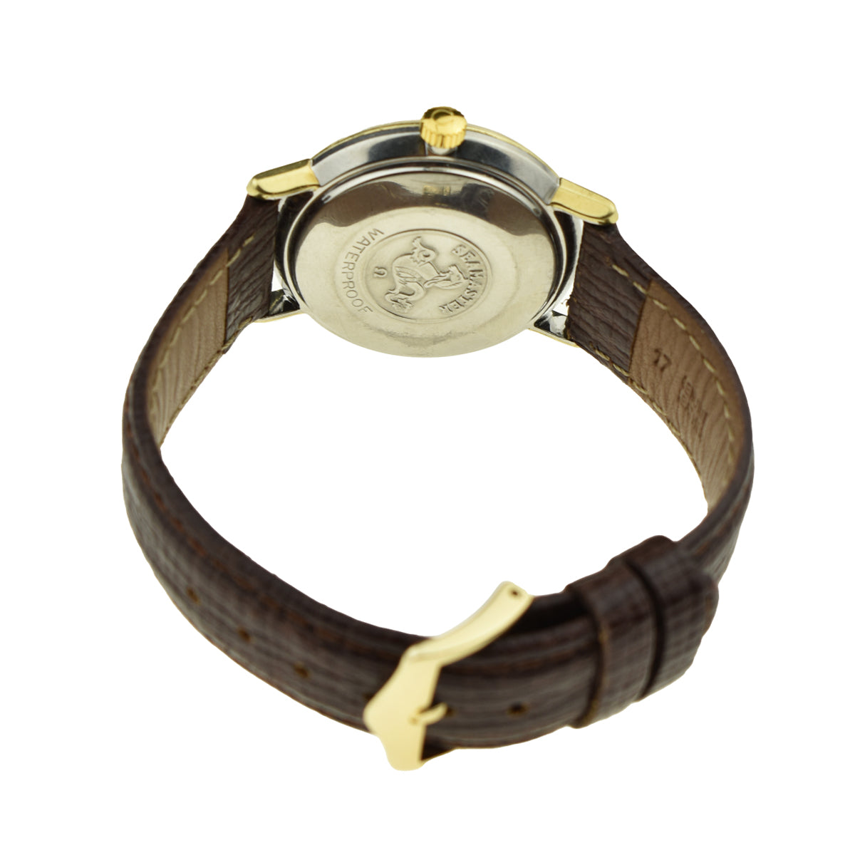 Omega Seamaster Vintage Gold Cap Wristwatch