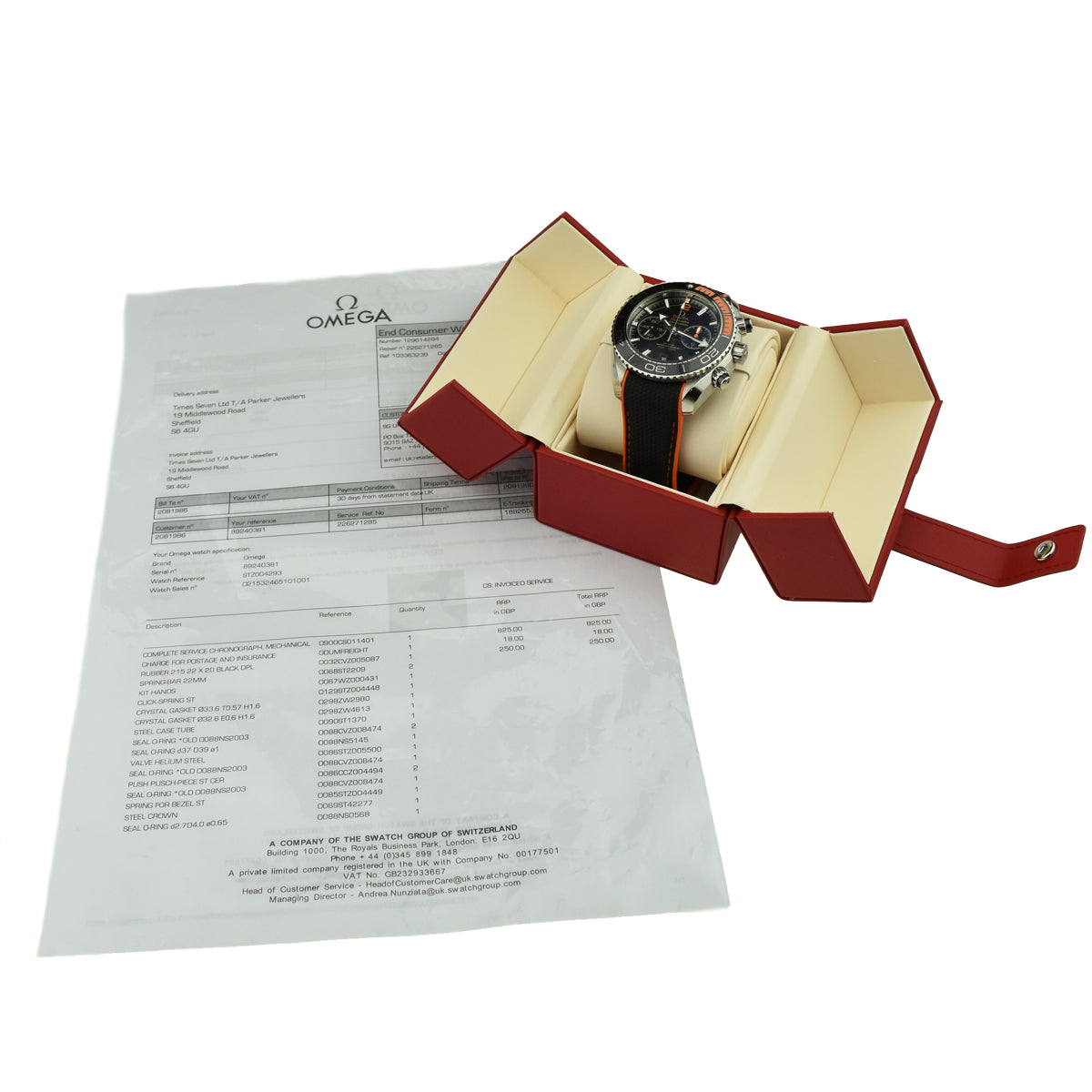 Omega Seamaster Planet Ocean Chronograph 215.32.46.51.01.001