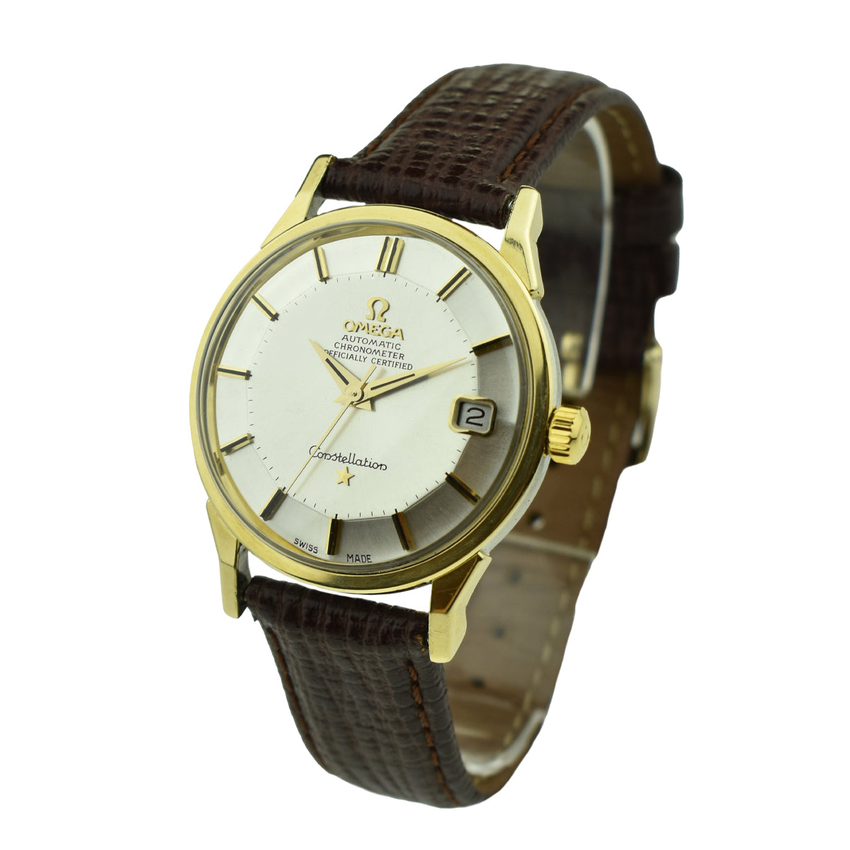 Omega Constellation 'Pie-Pan' Gold Cap Vintage