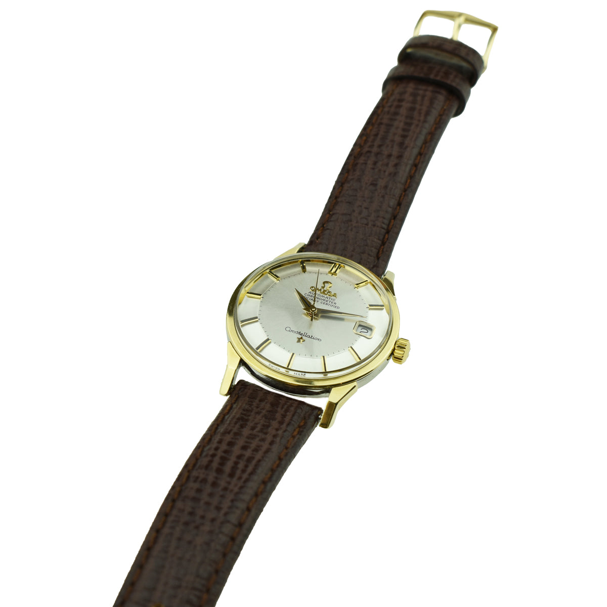 Omega Constellation 'Pie-Pan' Gold Cap Vintage