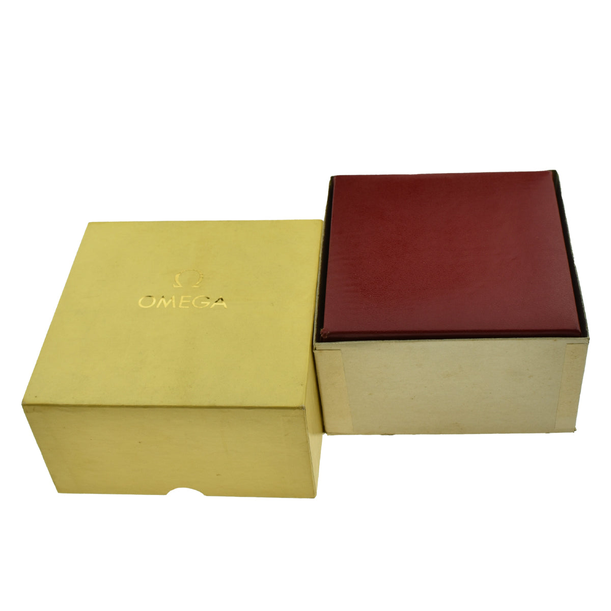 Omega Vintage Red 1960 / 1970's Wristwatch Box