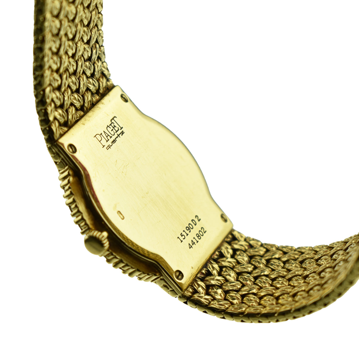 Piaget Cocktail Watch Yellow Gold Diamond Bezel