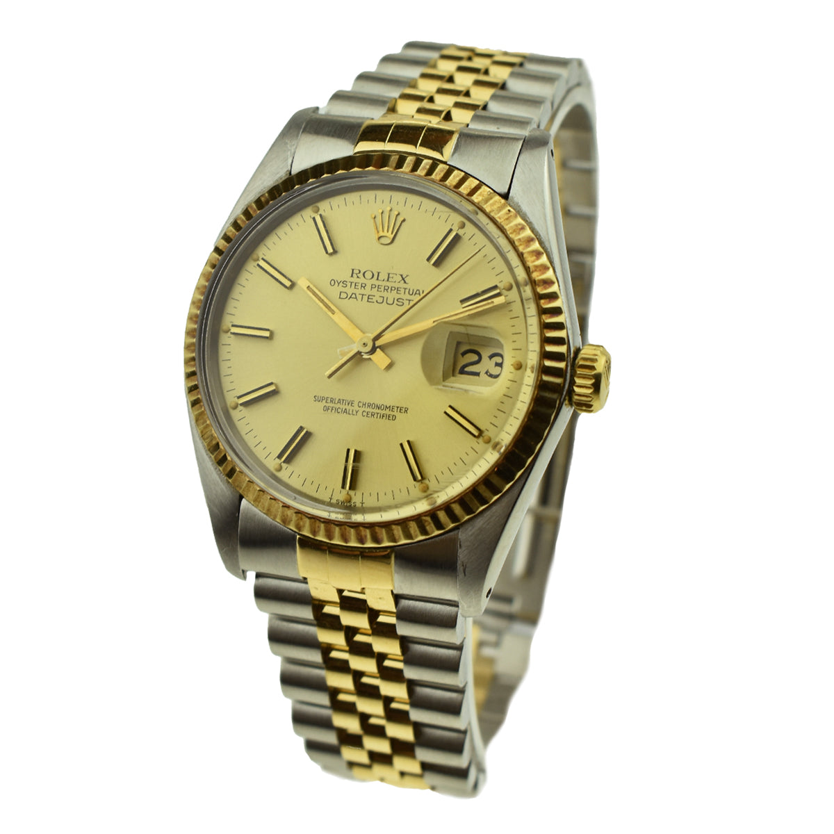 Rolex Datejust Stainless Steel & Gold 16013